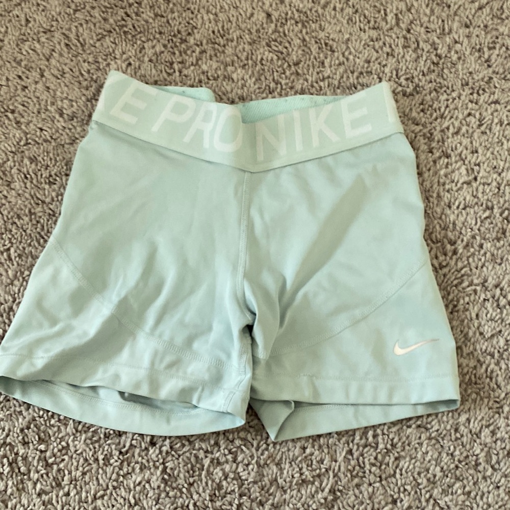 blue nike pros